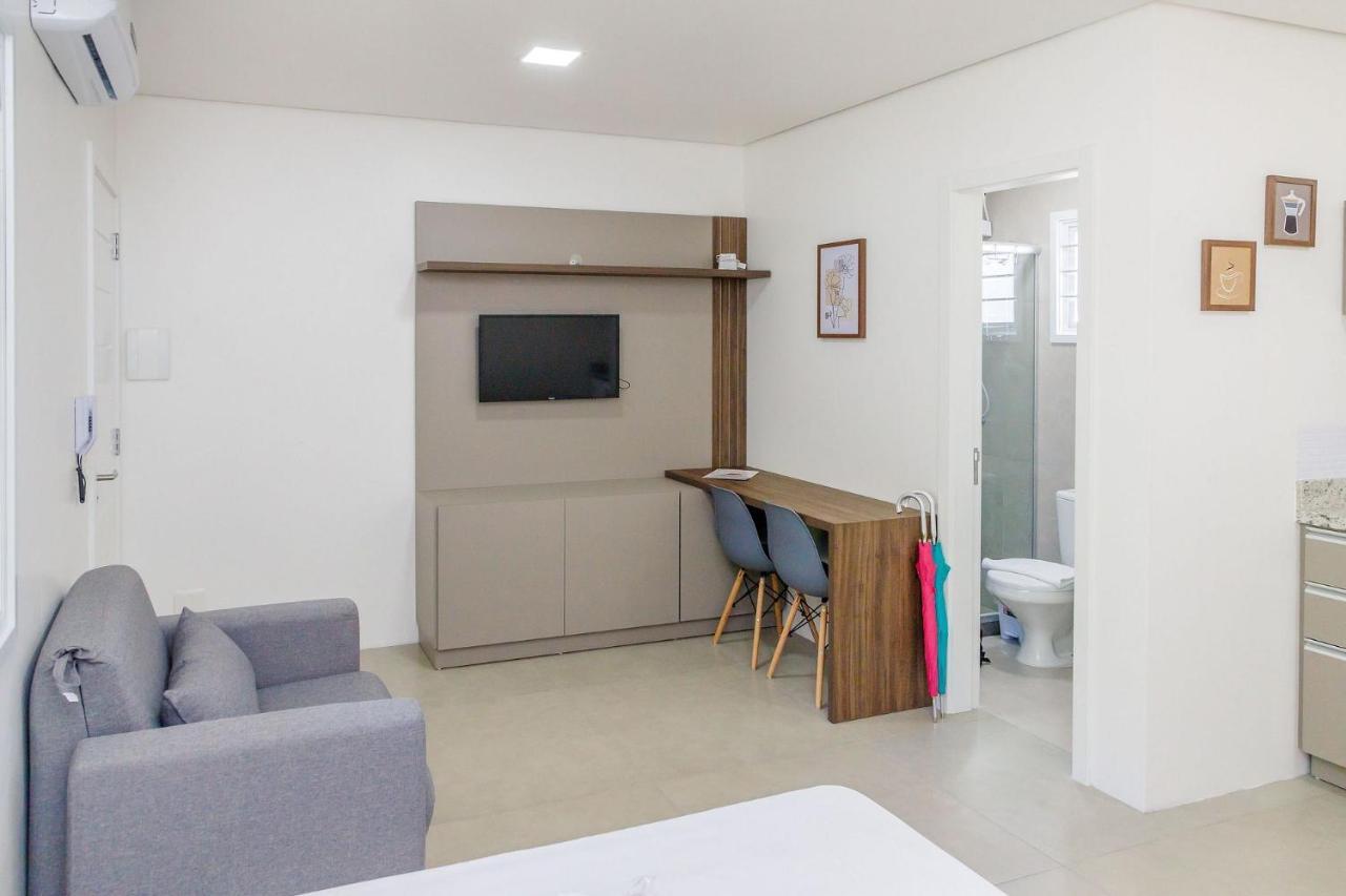 Locar-In Gramado Flat Centro A 600 M Da Rua Coberta Leilighet Eksteriør bilde
