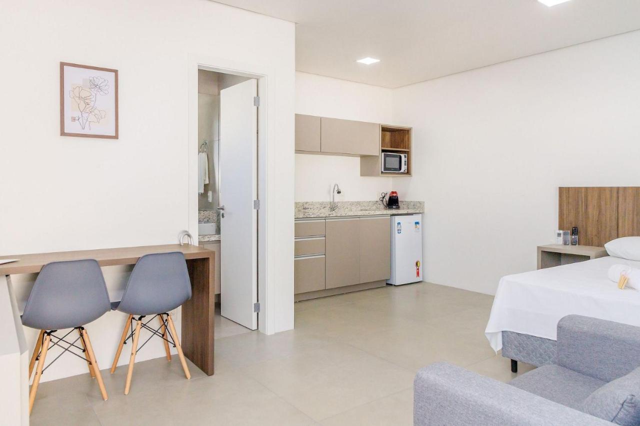Locar-In Gramado Flat Centro A 600 M Da Rua Coberta Leilighet Eksteriør bilde