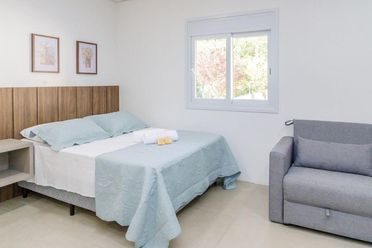 Locar-In Gramado Flat Centro A 600 M Da Rua Coberta Leilighet Eksteriør bilde