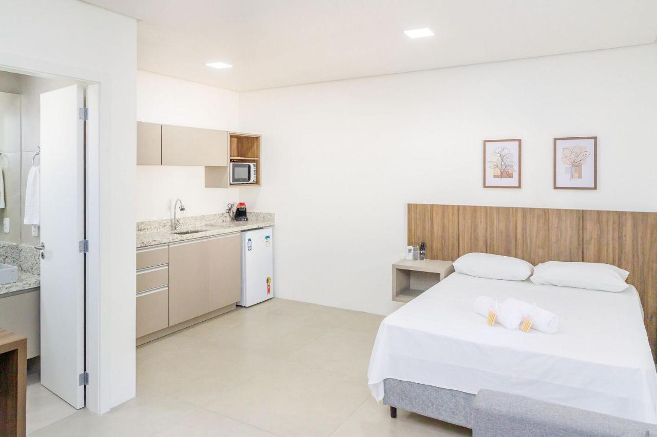 Locar-In Gramado Flat Centro A 600 M Da Rua Coberta Leilighet Eksteriør bilde
