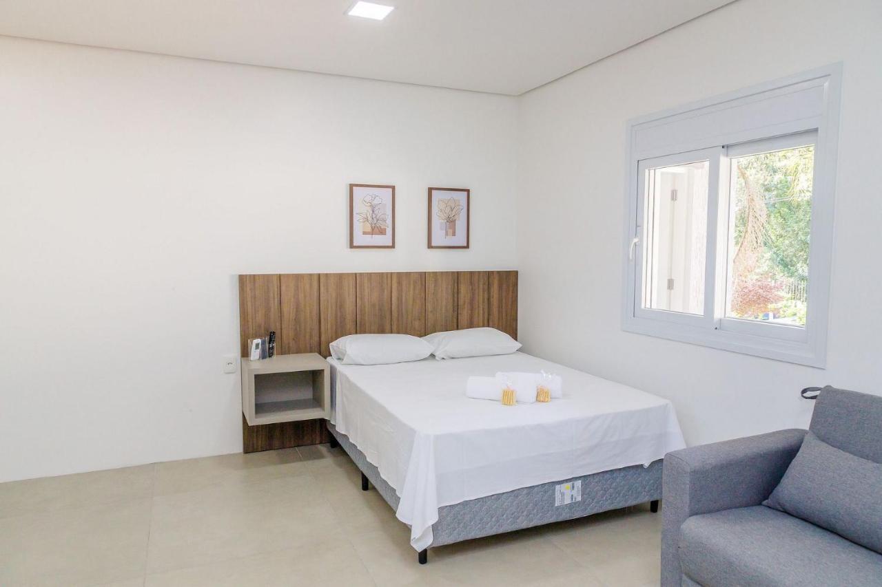 Locar-In Gramado Flat Centro A 600 M Da Rua Coberta Leilighet Eksteriør bilde