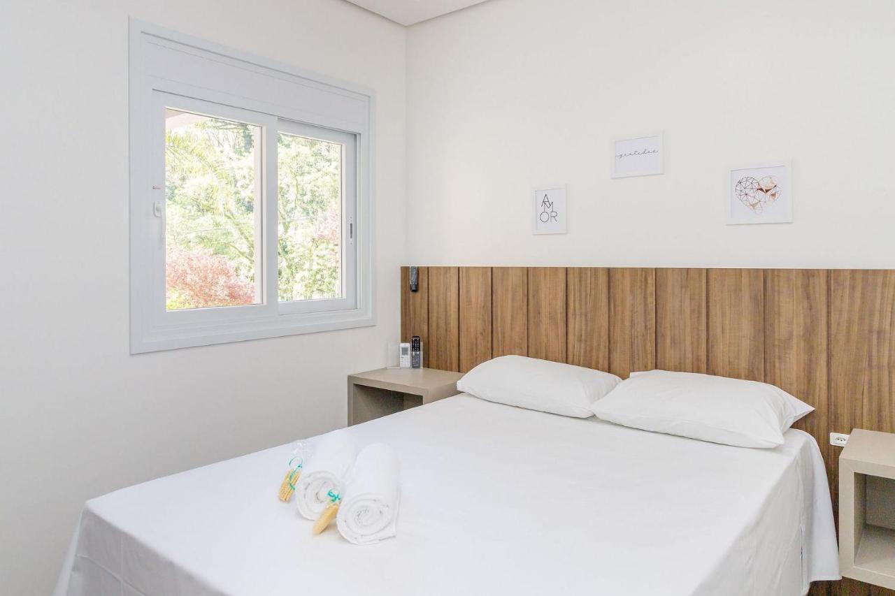 Locar-In Gramado Flat Centro A 600 M Da Rua Coberta Leilighet Eksteriør bilde