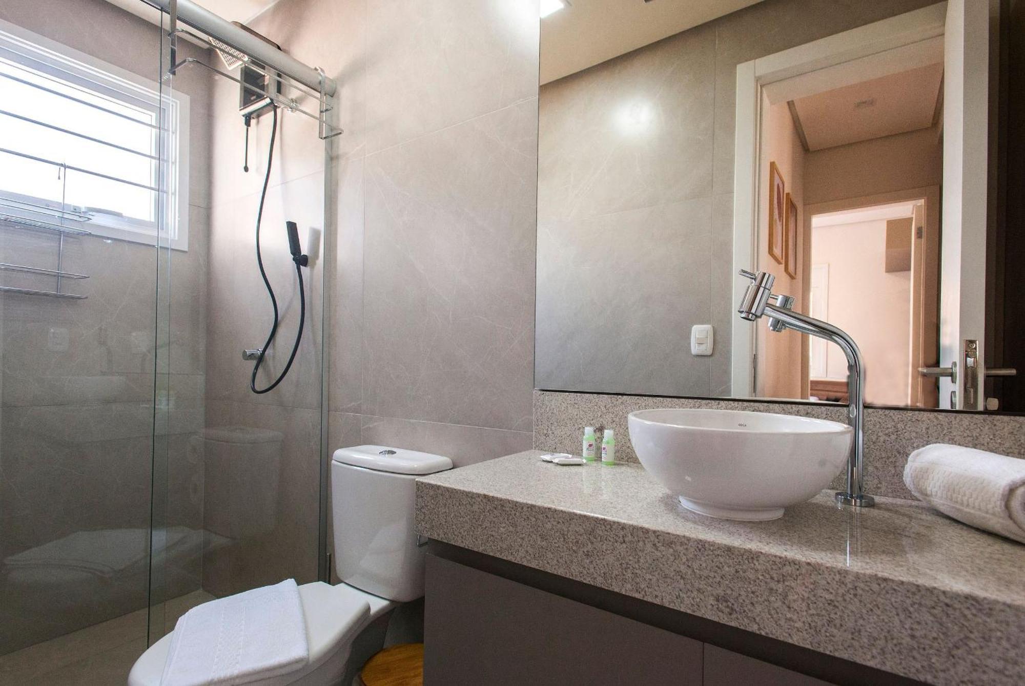 Locar-In Gramado Flat Centro A 600 M Da Rua Coberta Leilighet Eksteriør bilde